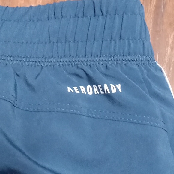 Women's Adidas Prime Green Aeroready Short XL Blue - Picture 5 of 7